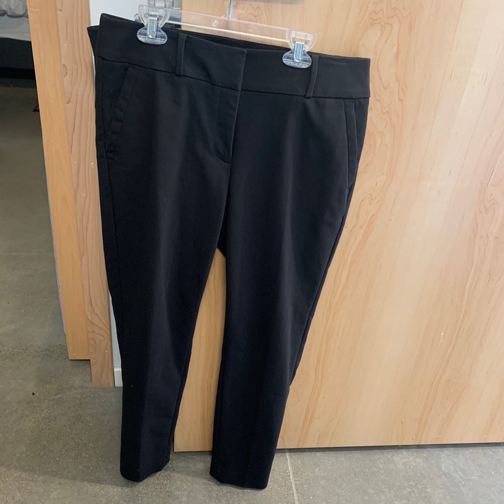 LOFT Julie skinny pants, size 6, black